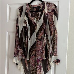 Chico's Multicolor Paisley Blouse